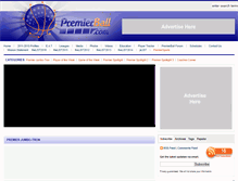 Tablet Screenshot of baseball.premierball.com